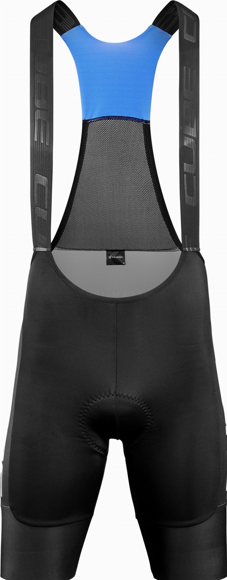 Cube Teamline Trägerhose PRO kurz black´n´white