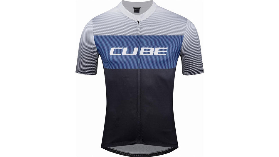 Cube Teamline Trikot CMPT Kurzarm black´n´blue´grey