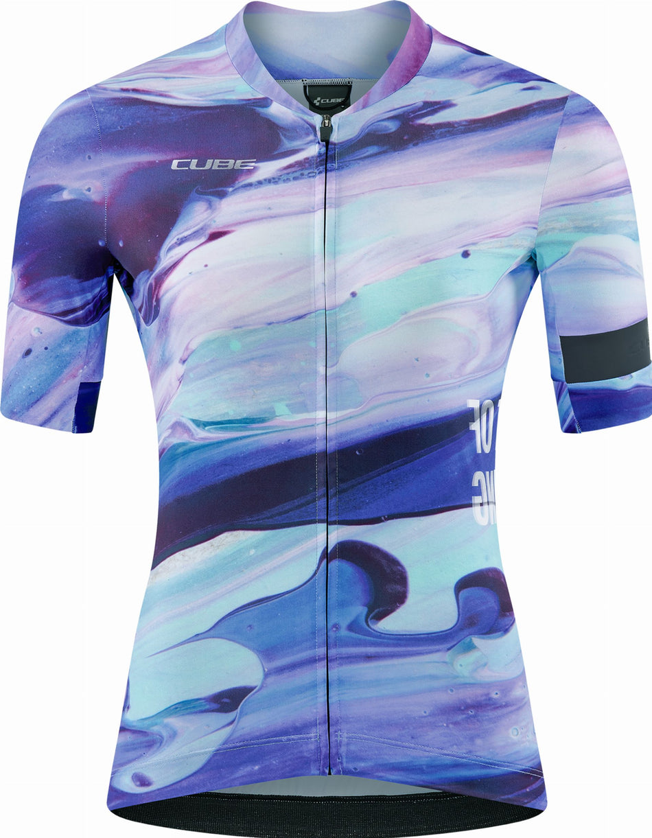 Cube Blackline WS Trikot ART Kurzarm pattern