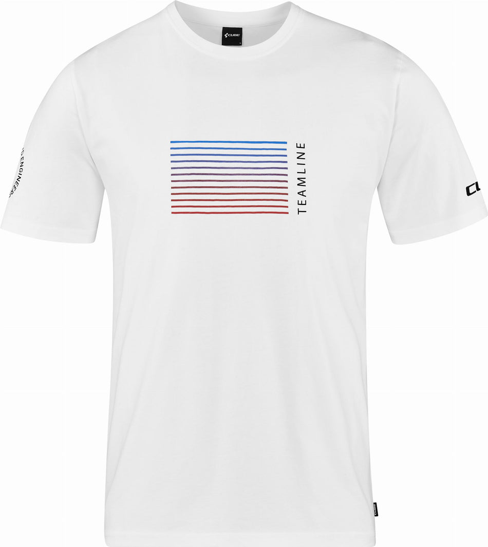 Cube Organic T-Shirt Rookie Teamline white