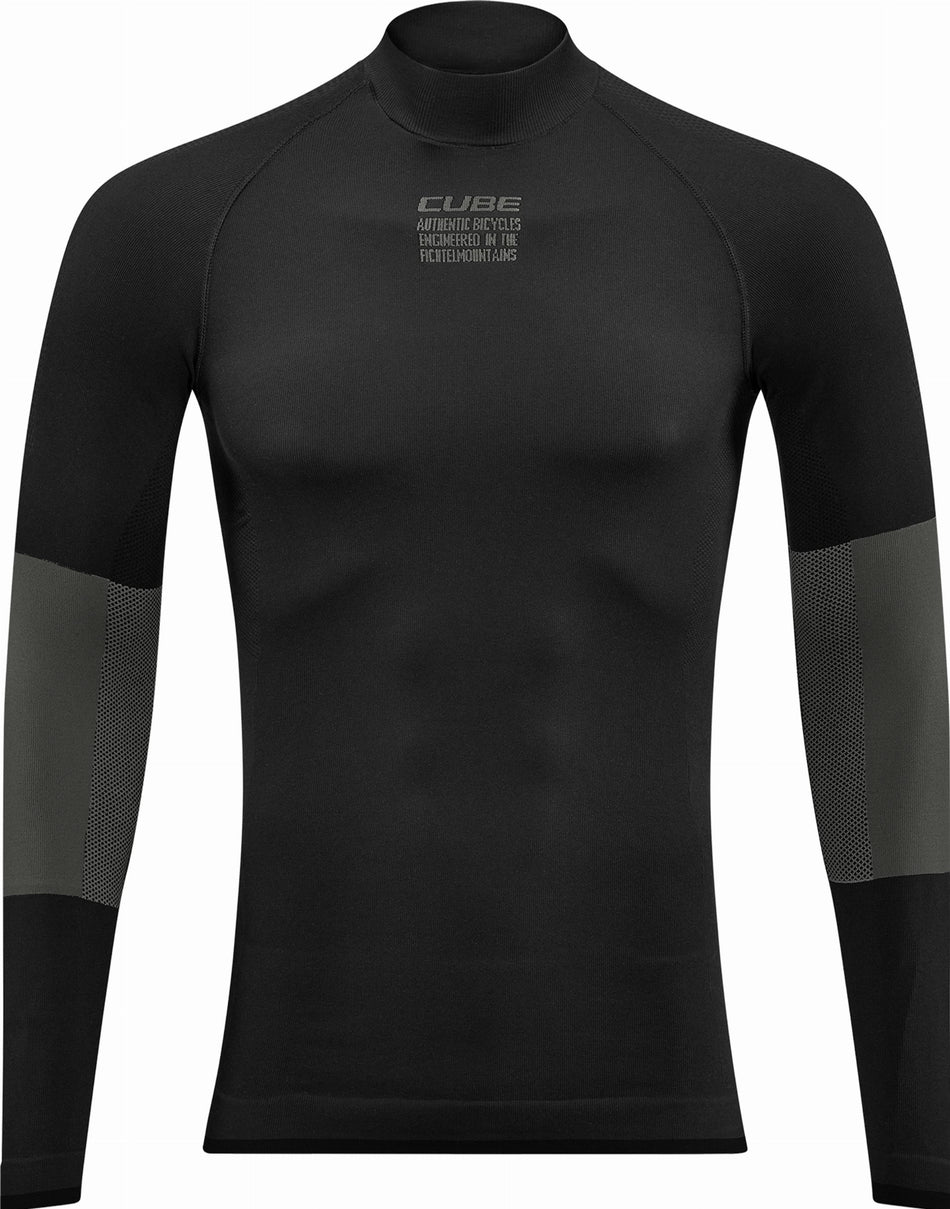 Cube Funktionsunterhemd Race Be Warm Langarm black