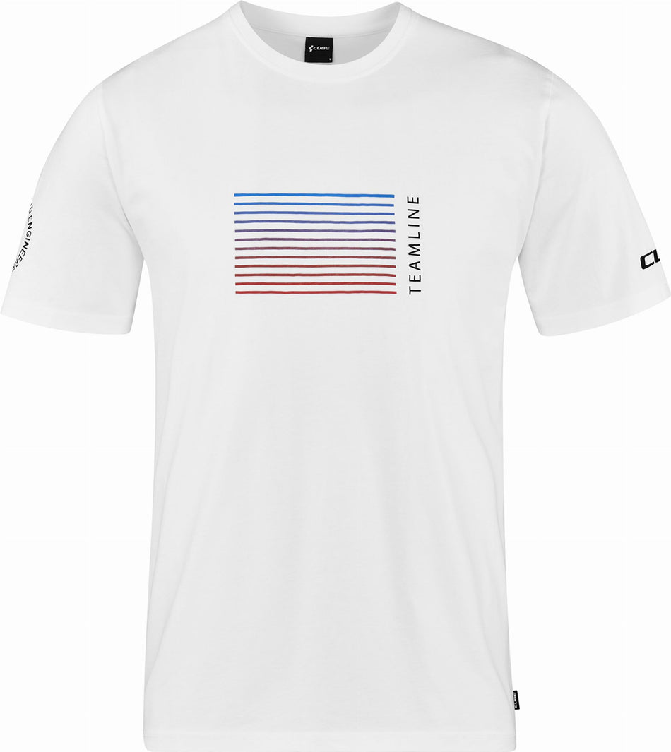 Cube Organic T-Shirt Teamline white