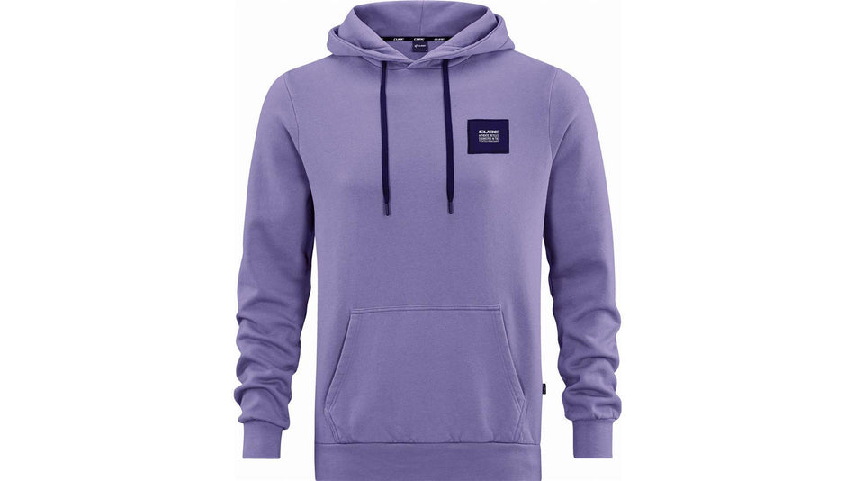 Cube Organic Hoodie violet