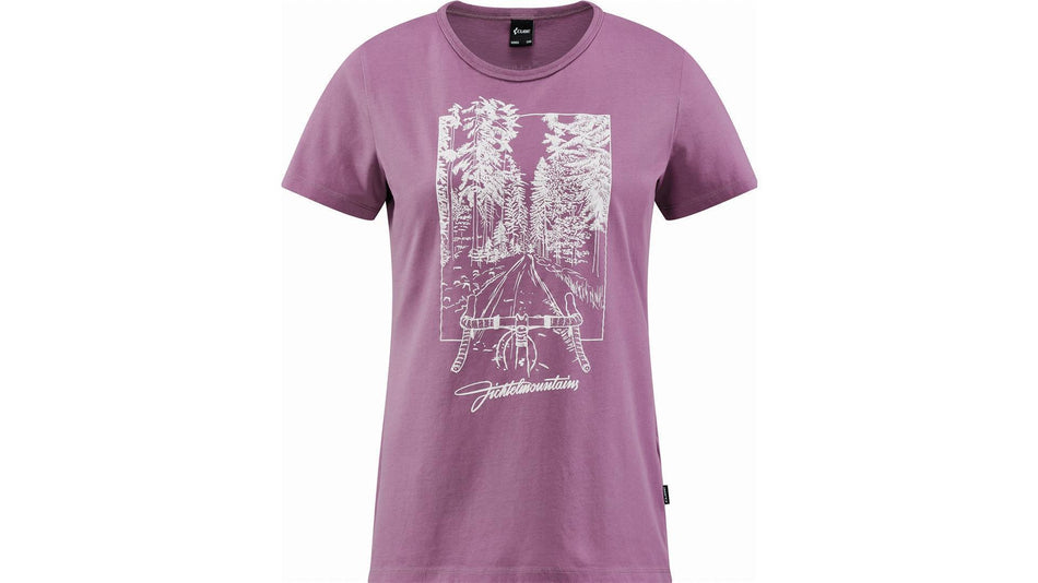 Cube Organic WS T-Shirt Fichtelmountains berry