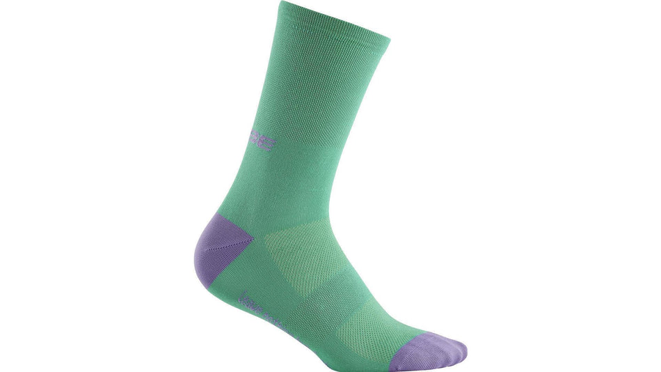 Cube Socke High Cut Blackline mint´n´violet