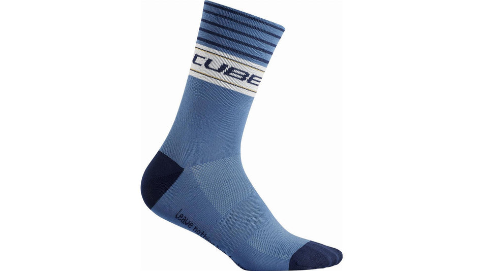 Cube Socke High Cut Blackline blue