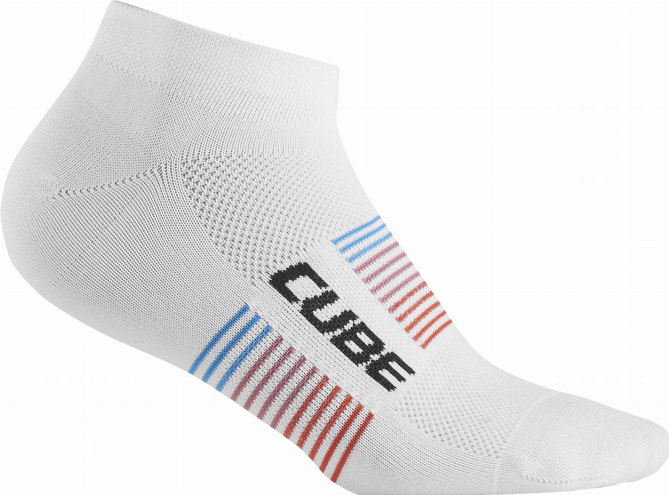 Cube Socke Low Cut Teamline white