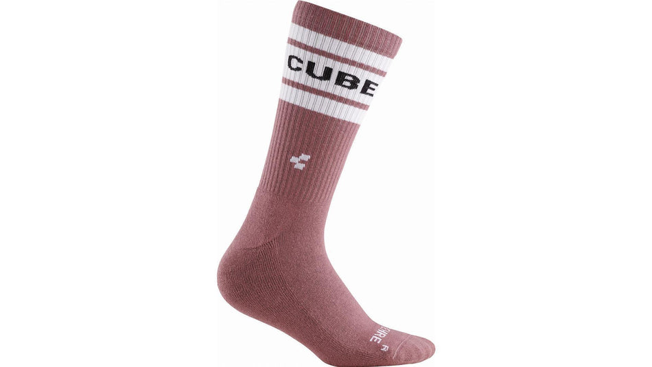Cube Socke After Race High Cut red