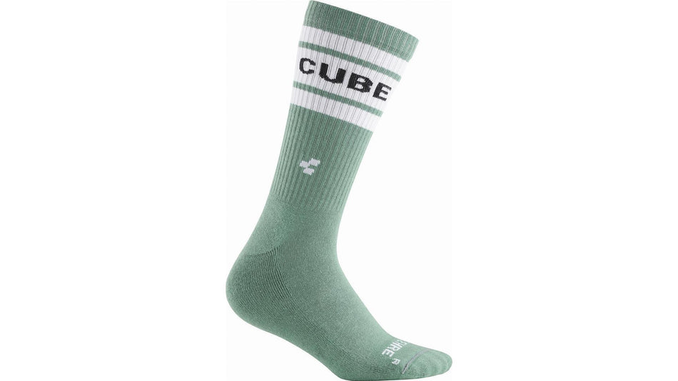 Cube Socke After Race High Cut green