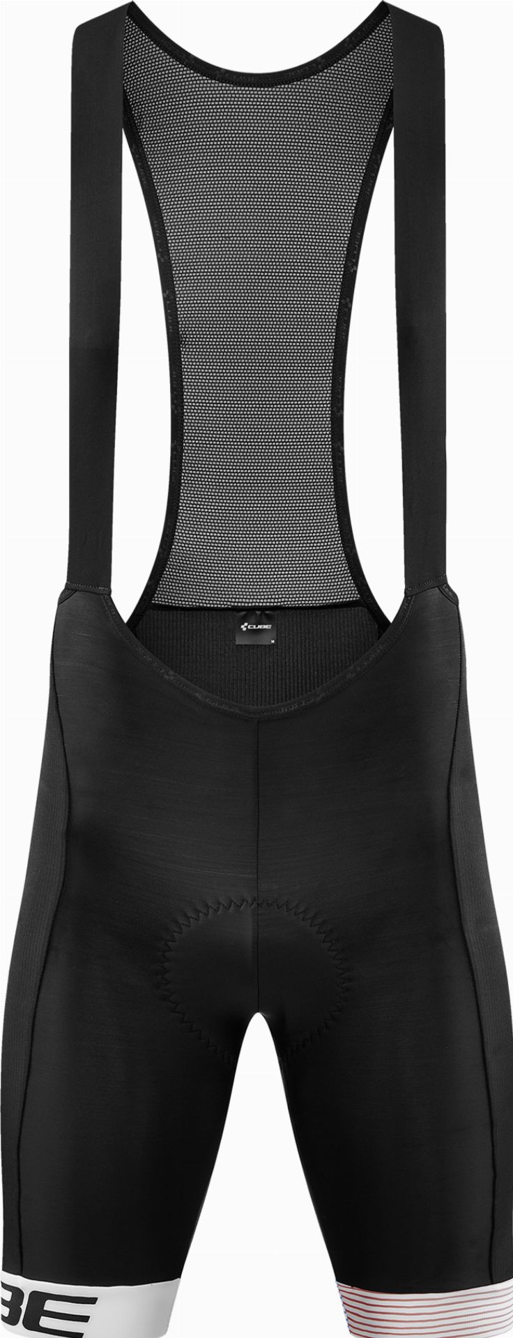 Cube Teamline Trägerhose Kurz black´n´white