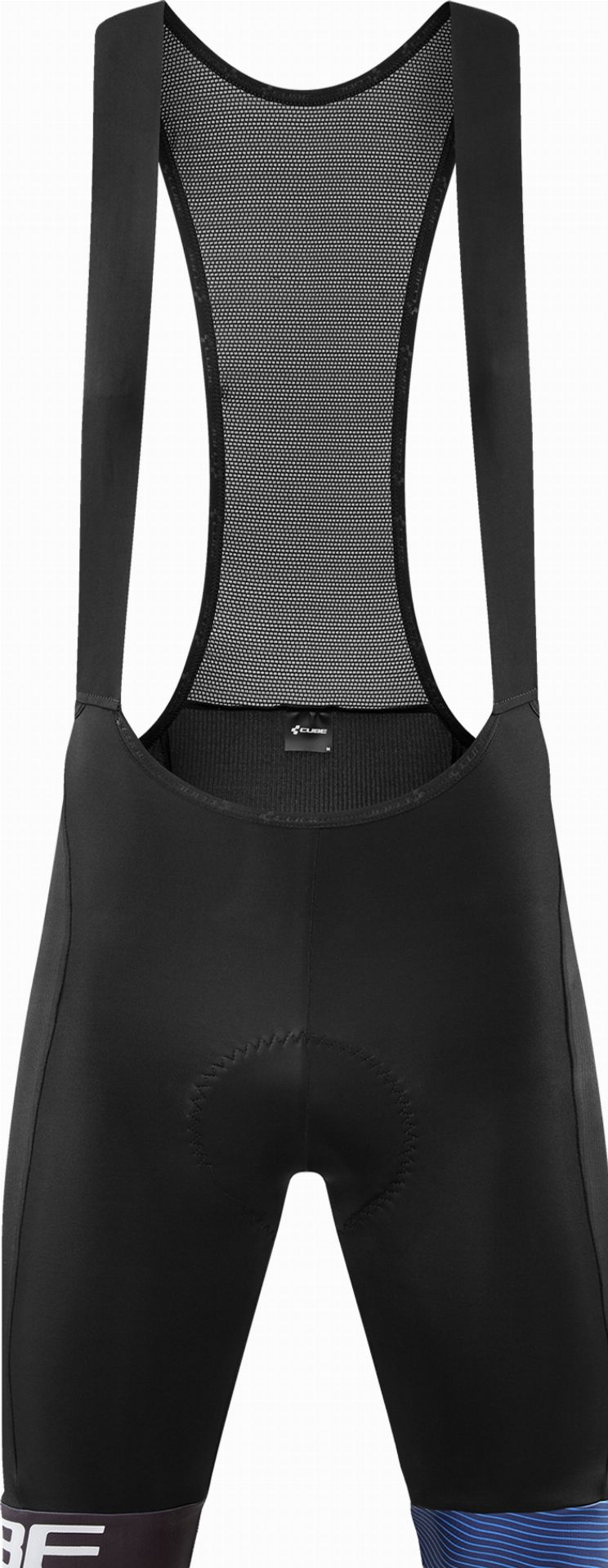 Cube Teamline Trägerhose Kurz black´n´blue