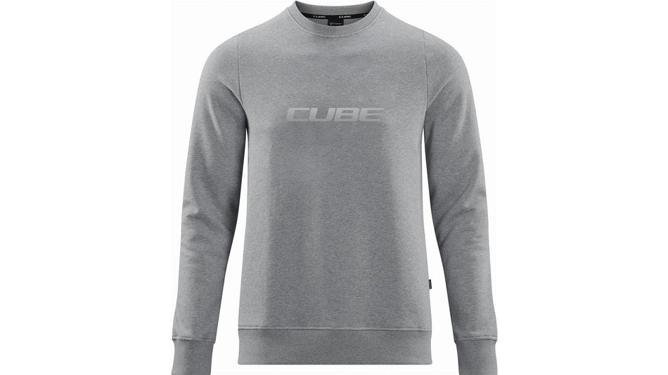 Cube Organic Sweater grey melange