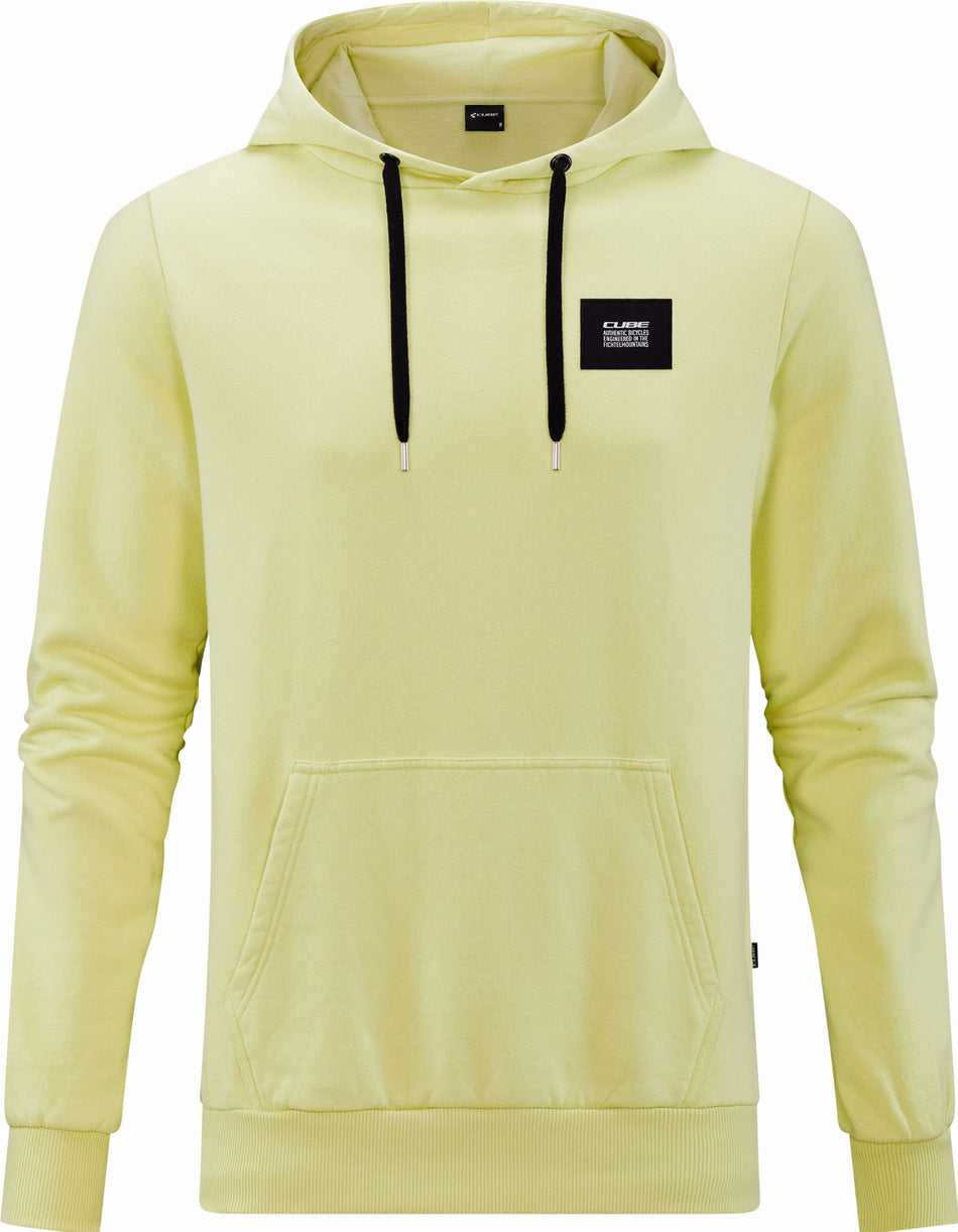 Cube Organic Hoodie lime