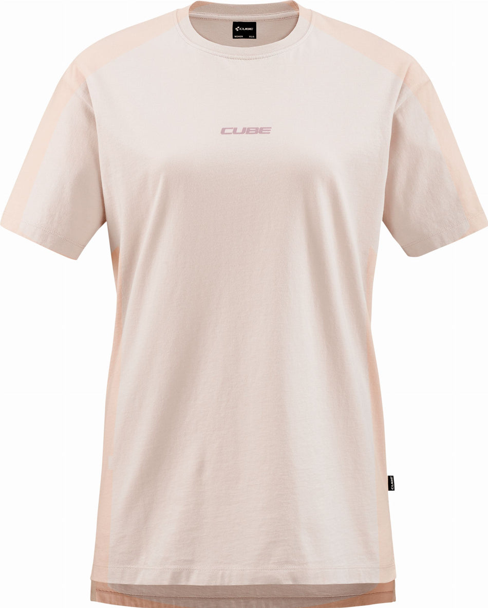 Cube Organic WS T-Shirt Fichtelmountains GTY Fit sand