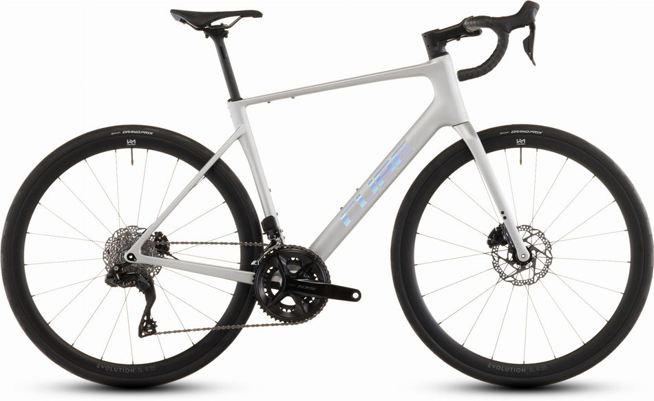 Cube Attain C:62 SLX Rennrad Diamant 28" sleekgrey´n´prism