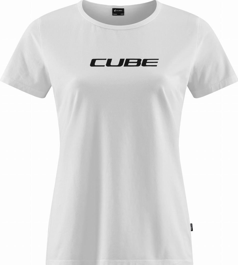 Cube Organic WS T-Shirt Classic Logo white