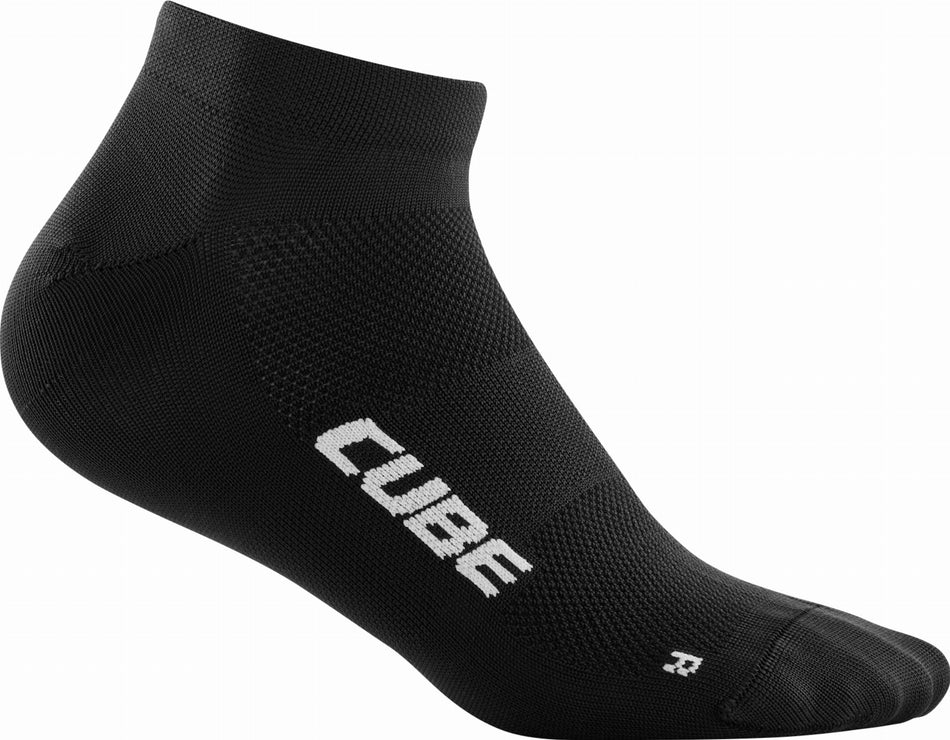 Cube Socke Low Cut Blackline black