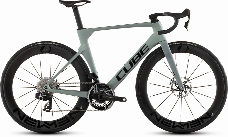 Cube Litening Aero C:68X SLX Rennrad Diamant 28" seagrey´n´black