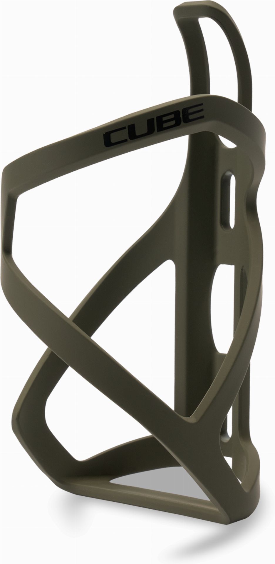 Cube Flaschenhalter HPP Left-Hand Sidecage matt dustyolive´n´glossy black