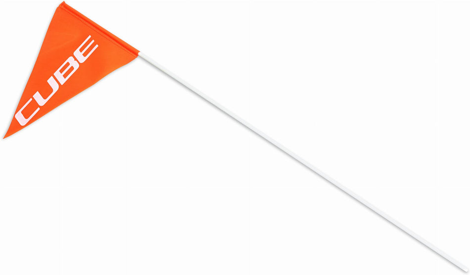 Cube Sicherheitswimpel Kinder Fahrradanhänger Double CMPT orange