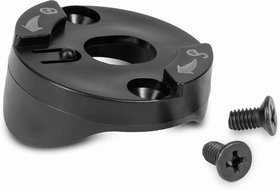 Cube Plastic Plate Kinder Fahrradanhänger Double CMPT black