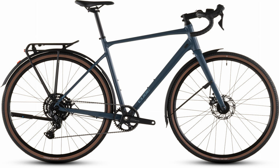 Cube Nuroad One FE Gravelbike Diamant 28" grovegreen´n´black