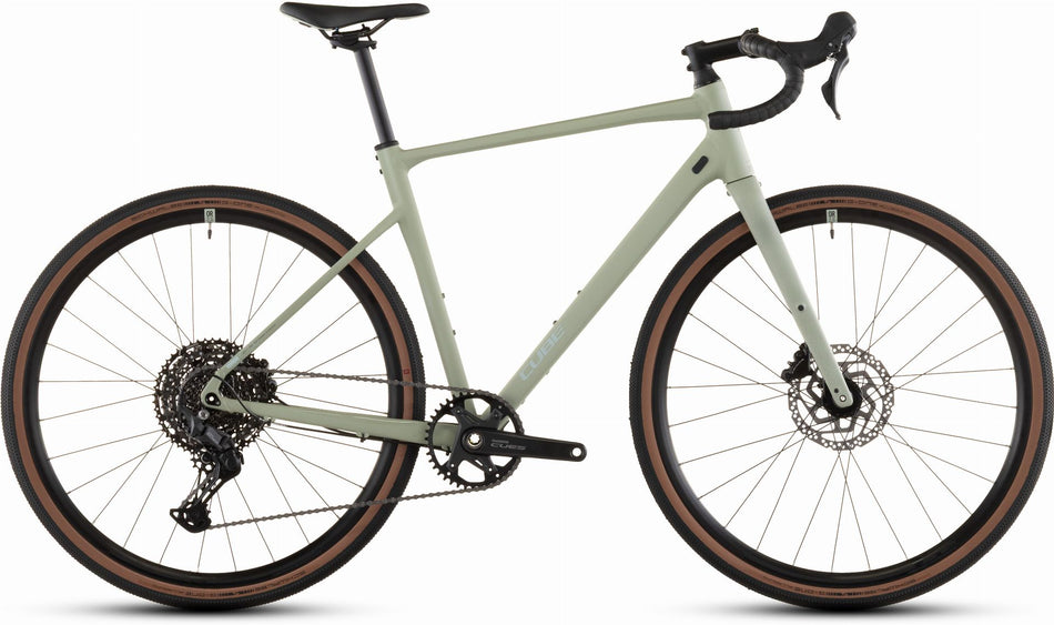 Cube Nuroad Pro Gravelbike Diamant pea´n´grey
