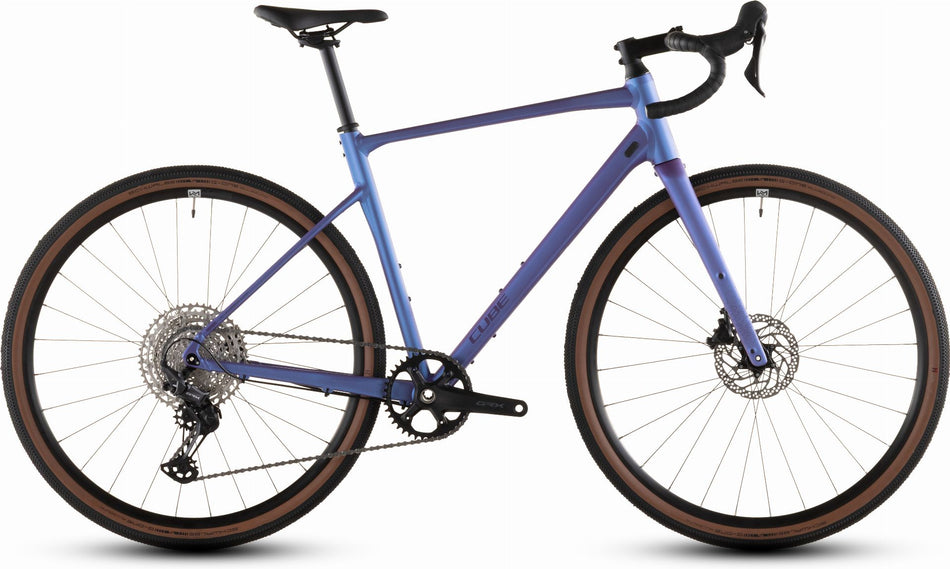 Cube Nuroad EX Gravelrad Diamant blueiris´n´lilac