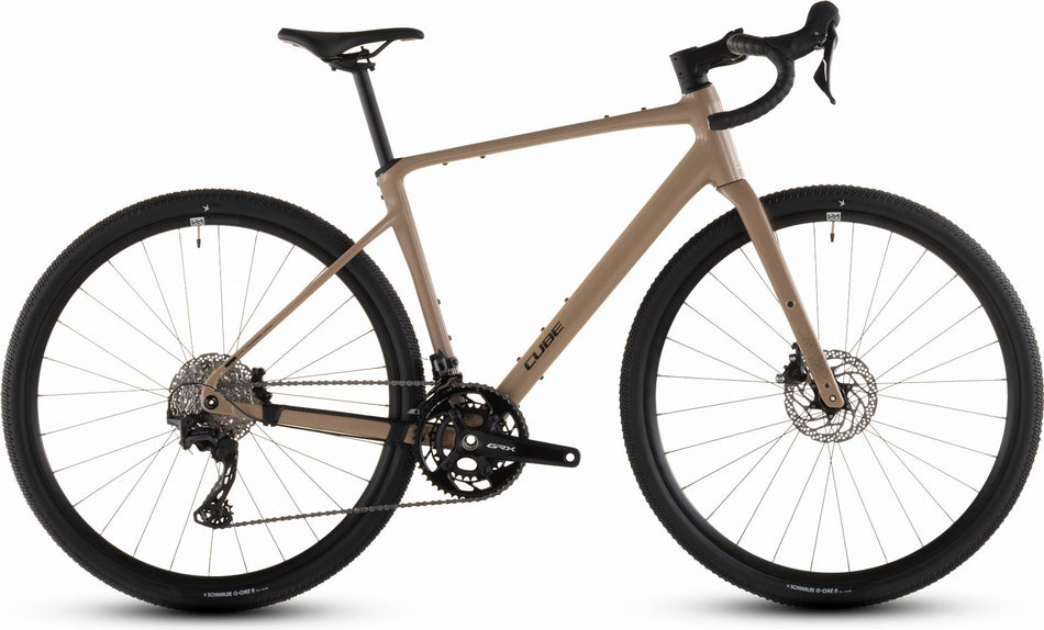 Cube Nuroad Race Gravelbike Diamant 28" cappuccino´n´black