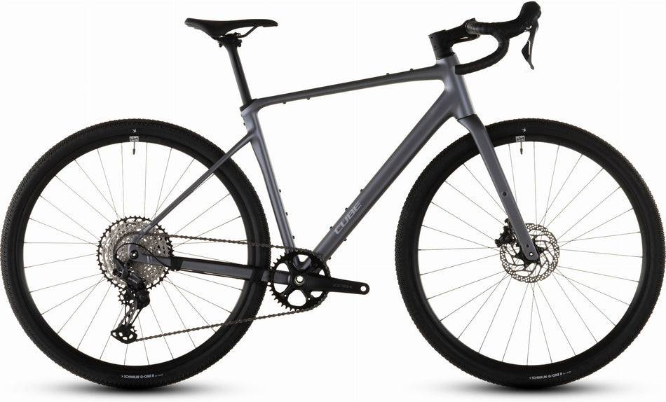 Cube Nuroad SLX Gravelbike Diamant 28" ashgrey´n´grey