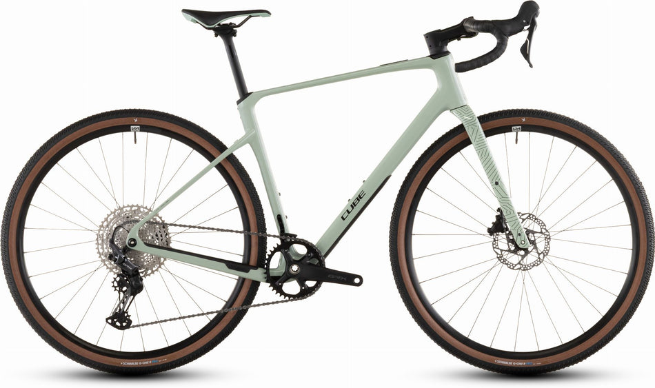 Cube Nuroad C:62 ONE Gravelbike Diamant 28" aloegreen´n´black