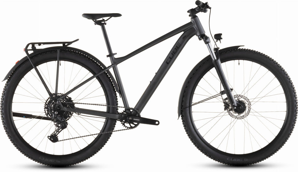 Cube Aim Pro FE MTB-Hardtail Diamant slateblack´n´black