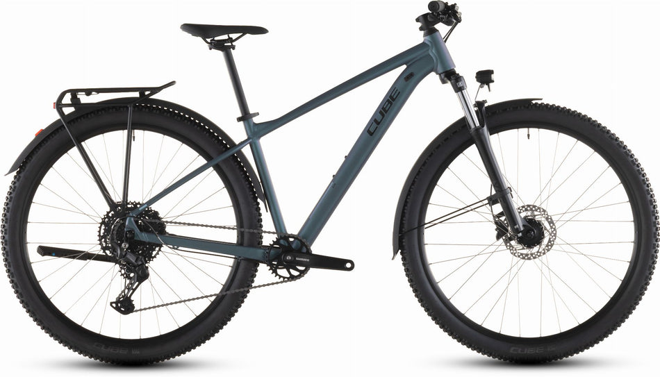 Cube Aim Pro FE MTB-Hardtail Diamant smaragdgrey´n´prism
