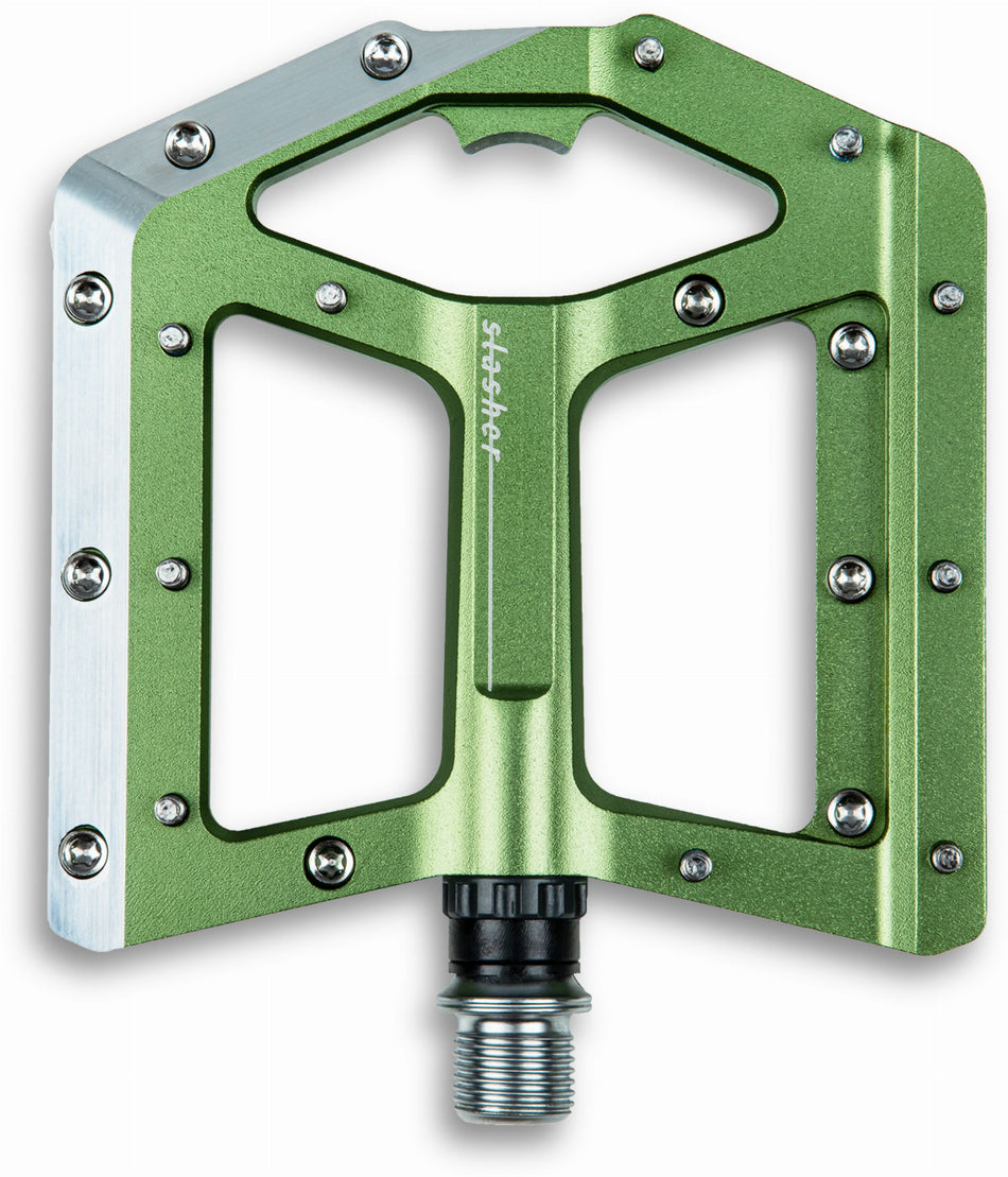 Cube Slasher TM Pedale olive 108 x 108 x 14 mm