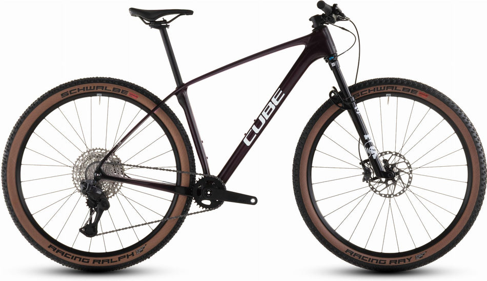 Cube Reaction C:62 Race MTB-Hardtail Diamant 29" liquidred´n´white