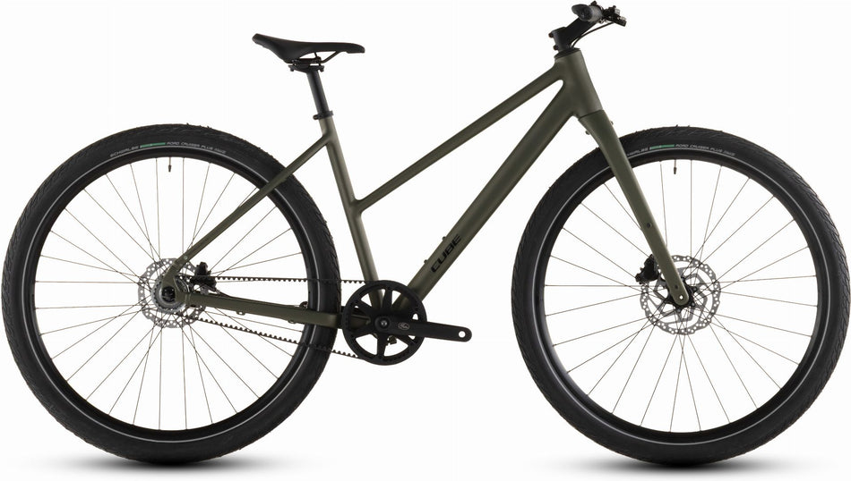 Cube Editor One Cityrad Trapeze 28" reedgreen´n´black