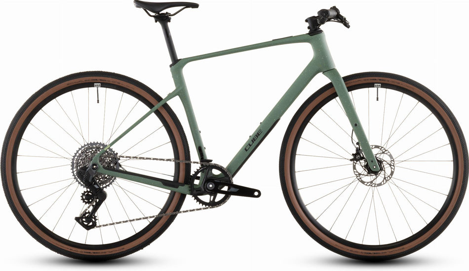Cube Nulane C:62 SLT Fitnessbike Diamant 28" greensmoothie´n´green
