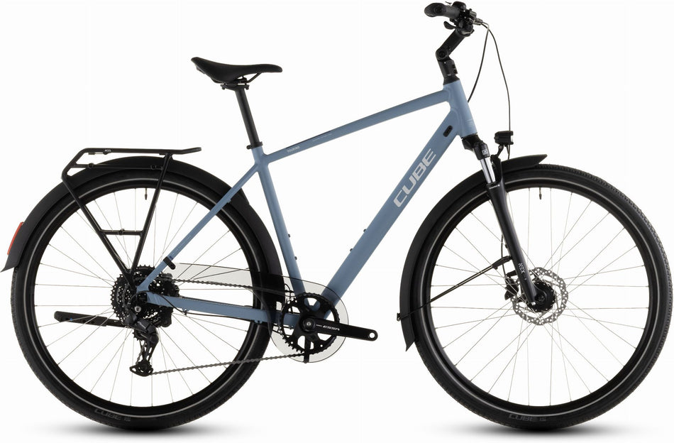 Cube Touring One Trekkingrad Diamant 28" bluebird´n´grey