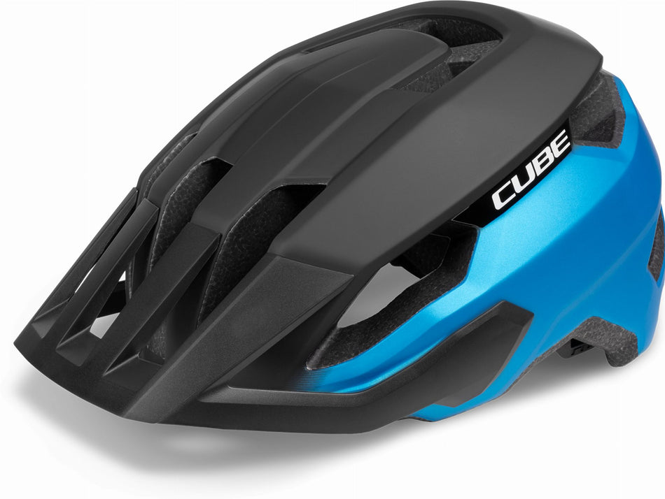 Cube Stray X Actionteam MTB-Helm blue
