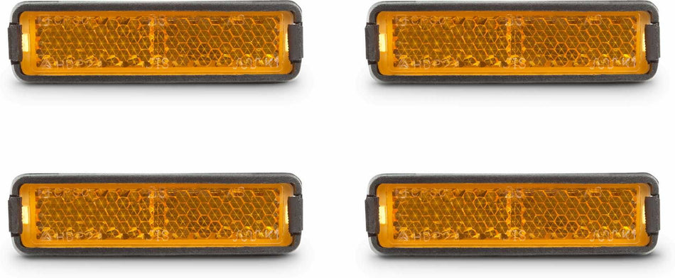 RFR Pedalreflektor-Set orange