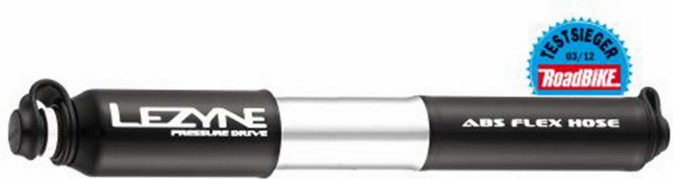 Lezyne Pressure Drive M Luftpumpe schwarz