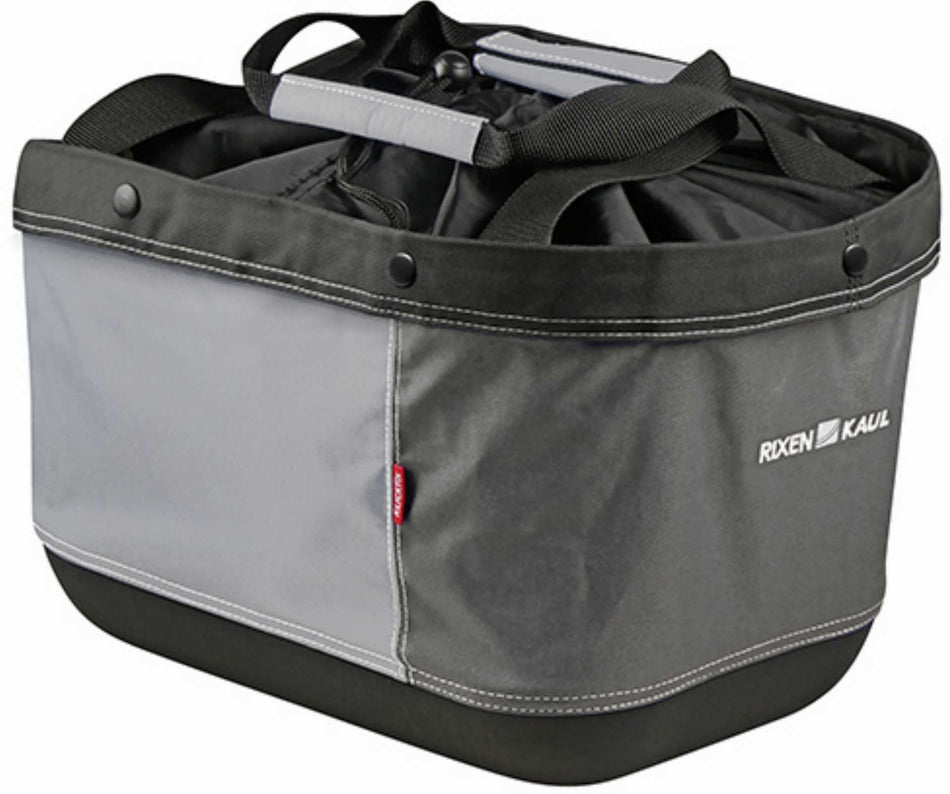 KLICKfix Shopper Alingo GT Gepäckträgertasche für Racktime grau