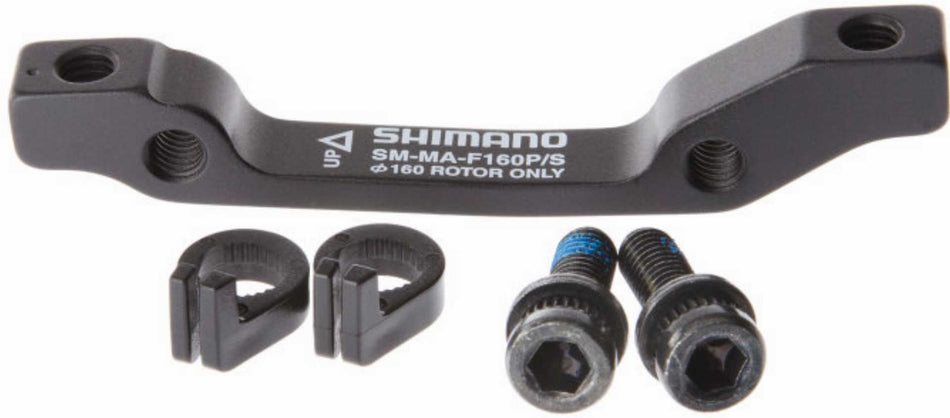 Shimano Scheibenbremsadapter 160 mm für Gabel IS auf PM (Postmount)
