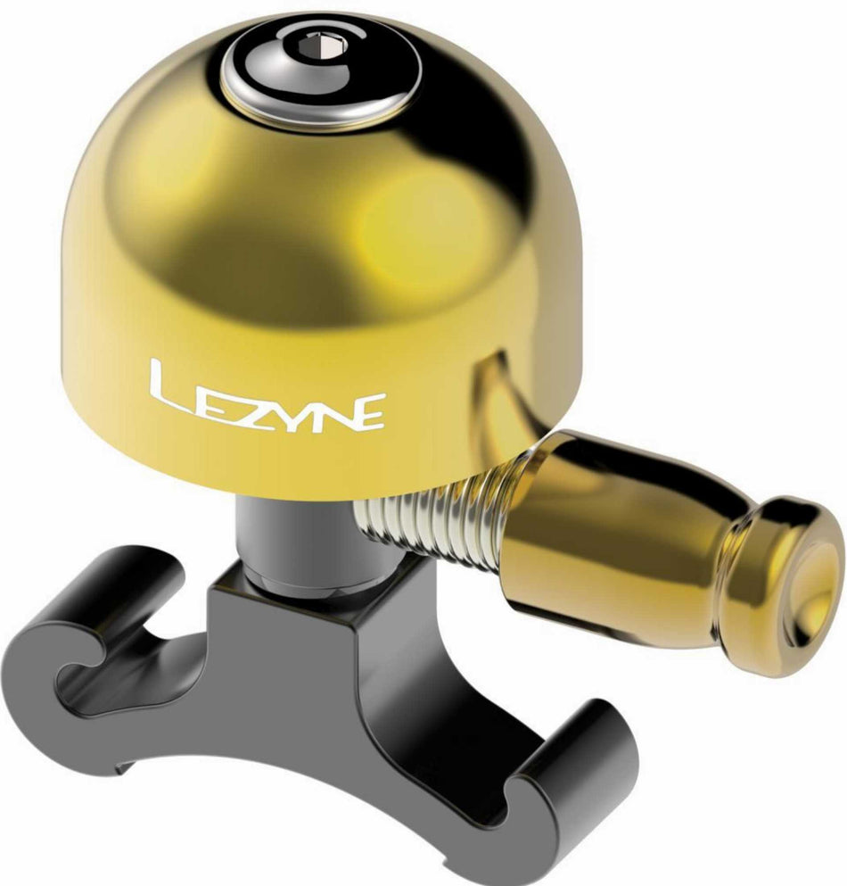 Lezyne Classic Brass Klingel Messing poliert