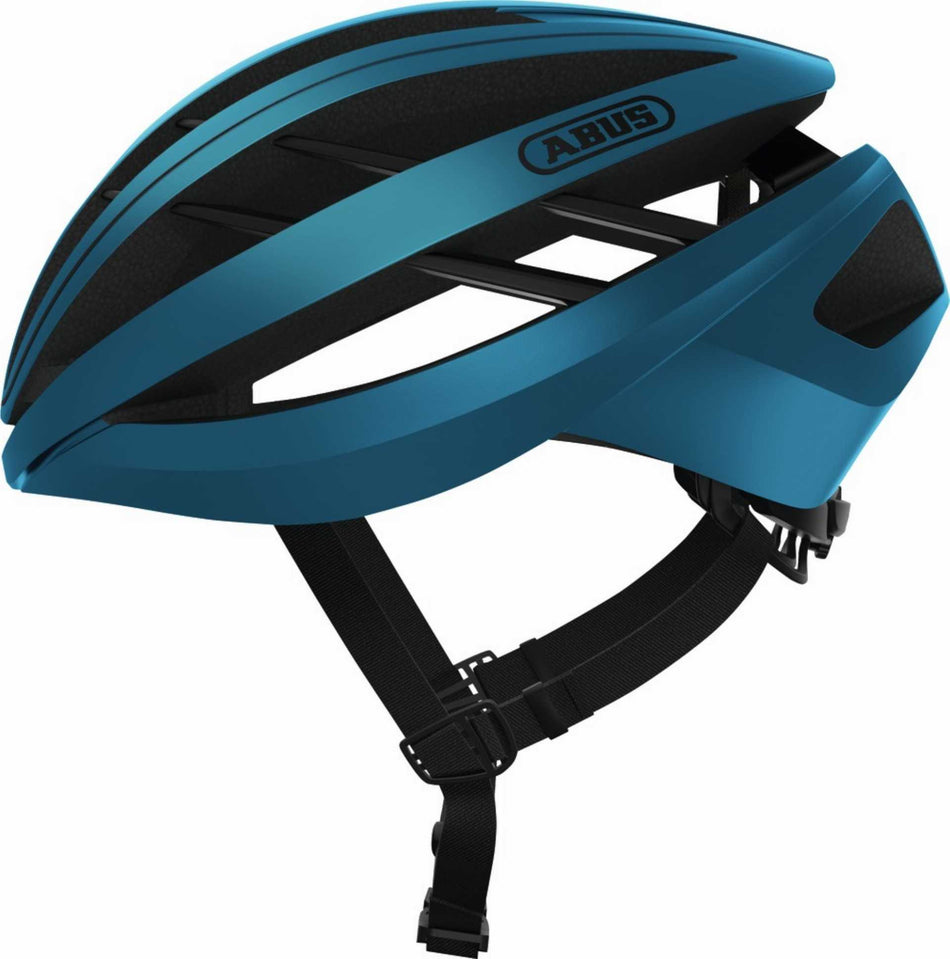 B-Ware - Abus Aventor Helm steel blue (Gebrauchtware)