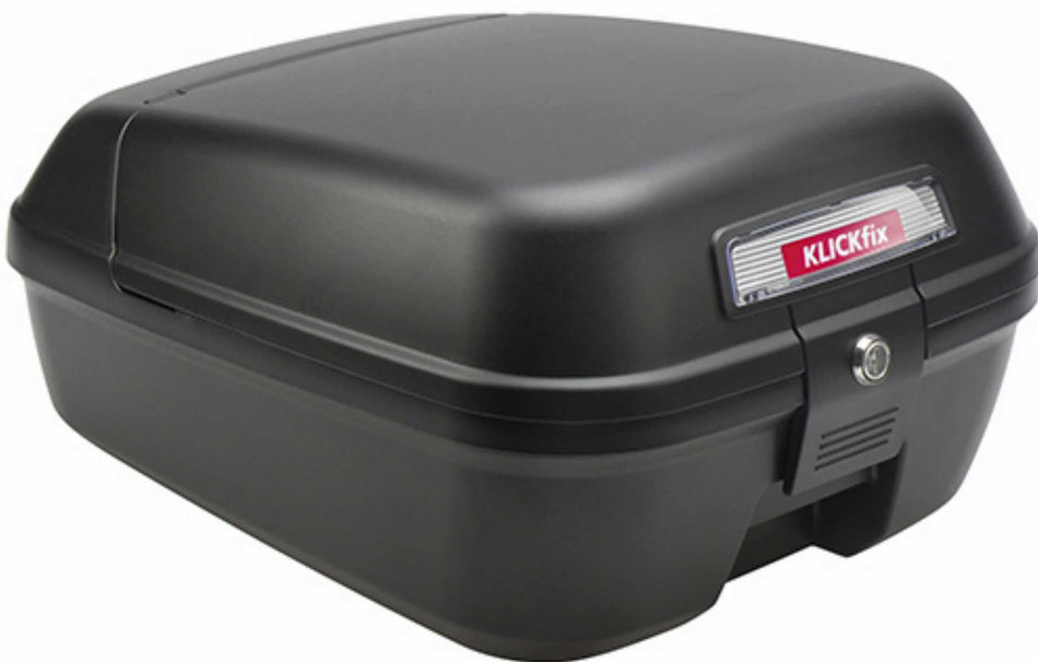 B-Ware - Klickfix Citybox für Racktime schwarz (Gebrauchtware)
