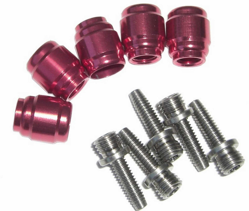 SRAM Leitungsbefestigungs-Kit rot 5er Set