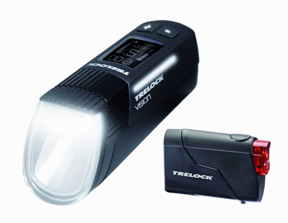 B-Ware - Trelock LS 760 I-GO VISION + LS 720 Set LED (Frontscheinwerfer + Rücklicht) (Gebrauchtware)