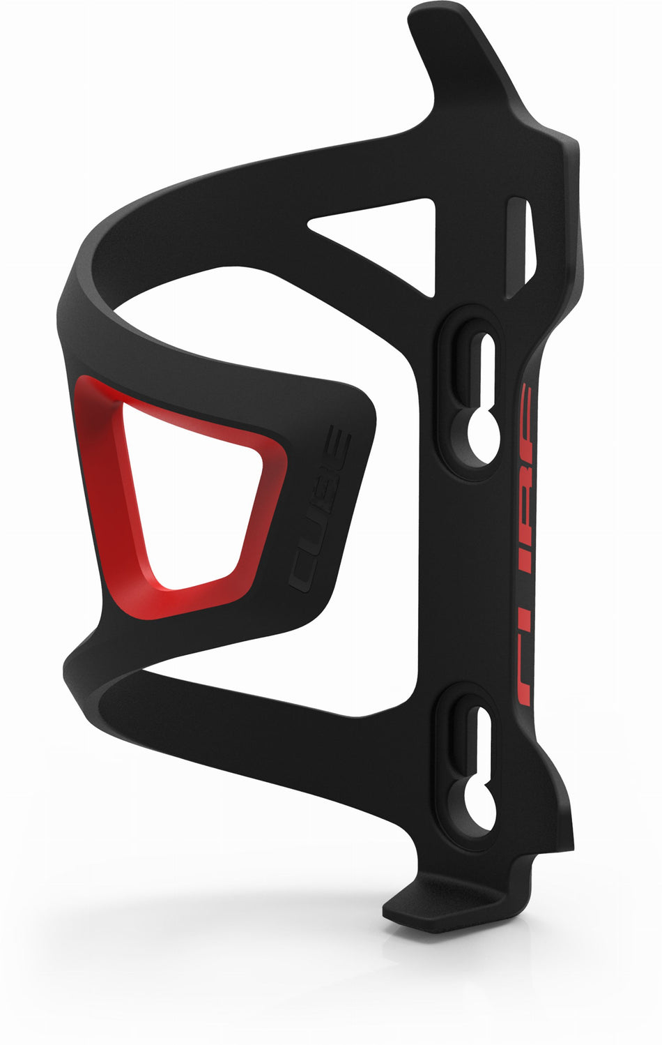 Cube HPP Sidecage Flaschenhalter black´n´red