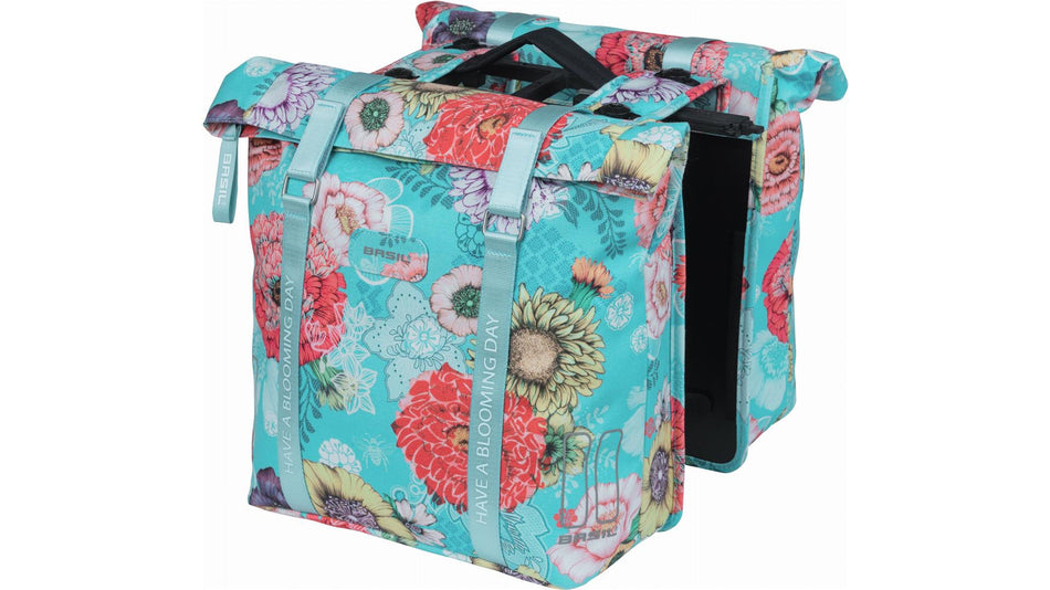 Basil Bloom Field Mik Hinterradtasche sky blue 28 - 35 L